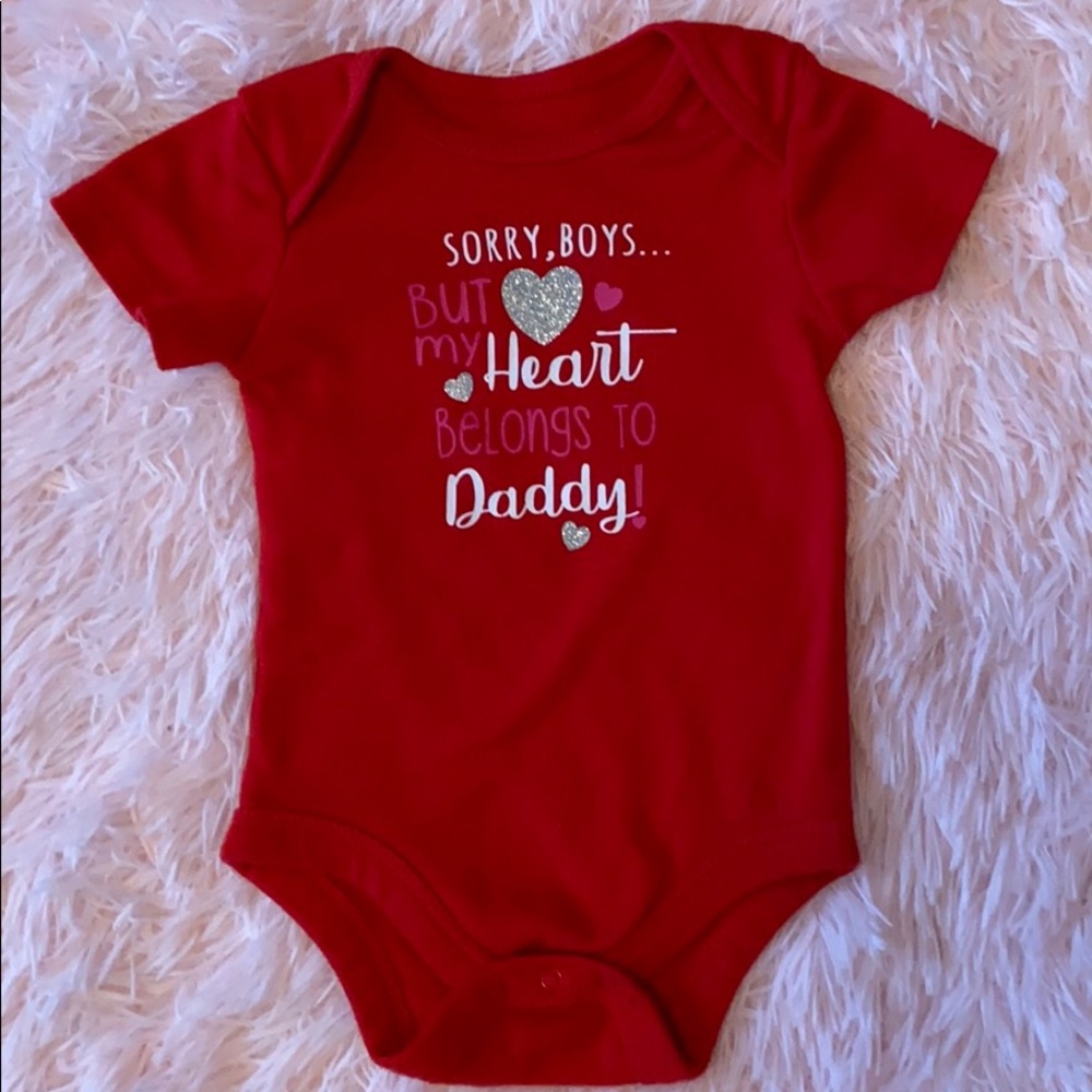Sorry boys my ❤️ belongs to my daddy! (6-9m)